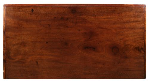 REGENCY MAHOGANY CHEST OF DRAWERS - ADDITIONAL PHOTO 4