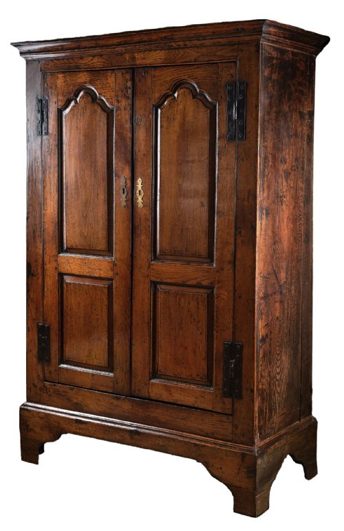 CARMARTHENSHIRE OAK FOOD CUPBOARD - ADDITIONAL PHOTO 1