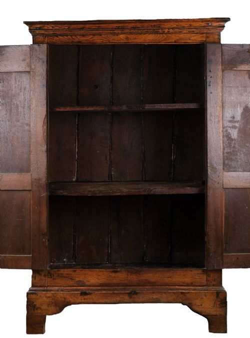 CARMARTHENSHIRE OAK FOOD CUPBOARD - ADDITIONAL PHOTO 5