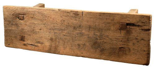 WELSH PINE AND OAK FARM BENCH - ADDITIONAL PHOTO 3