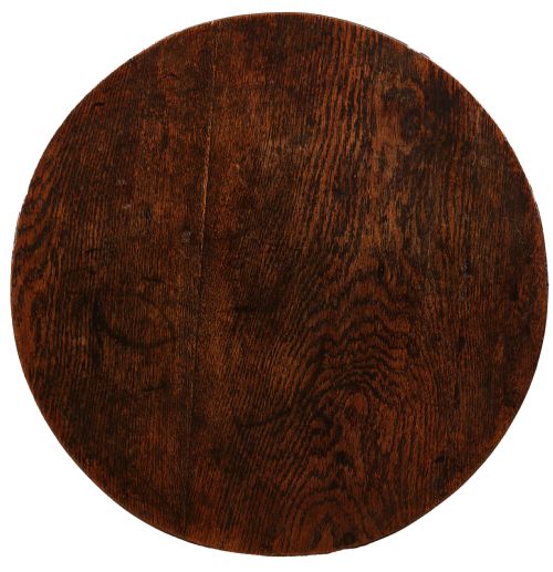 GEORGIAN OAK SMALL TRIPOD TABLE - ADDITIONAL PHOTO 1