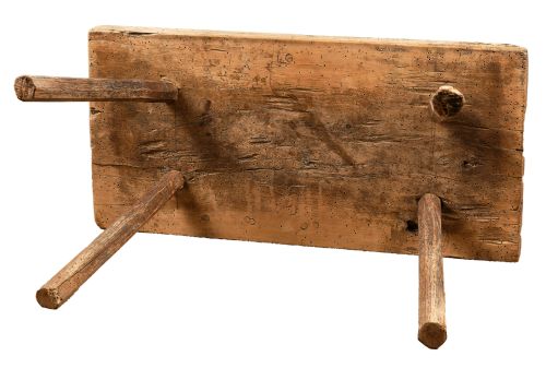 PRIMITIVE WELSH STOOL - ADDITIONAL PHOTO 3