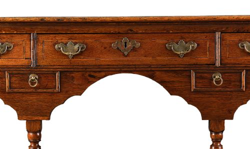 GLAMORGANSHIRE OAK LOW DRESSER - ADDITIONAL PHOTO 1