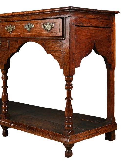 GLAMORGANSHIRE OAK LOW DRESSER - ADDITIONAL PHOTO 4