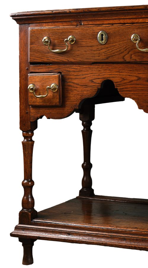 GLAMORGANSHIRE OAK LOW DRESSER - ADDITIONAL PHOTO 1