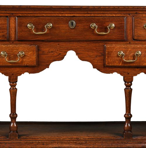 GLAMORGANSHIRE OAK LOW DRESSER - ADDITIONAL PHOTO 3