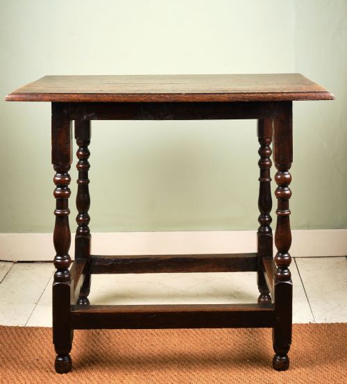 late 17th century oak centre or occasional table - CATEGORY: ANTIQUE TABLES - DATED 17TH CENTURY