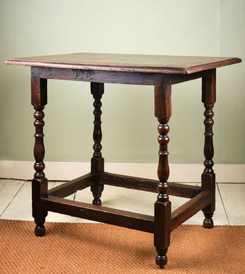 LATE 17TH CENTURY OAK CENTRE OR OCCASIONAL TABLE - ADDITIONAL PHOTO 1