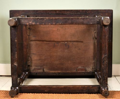 LATE 17TH CENTURY OAK CENTRE OR OCCASIONAL TABLE - ADDITIONAL PHOTO 3