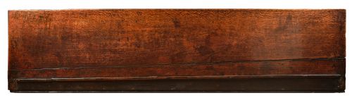 SUPERBLY PATINATED WELSH OAK LOW DRESSER OR SERVER - ADDITIONAL PHOTO 4