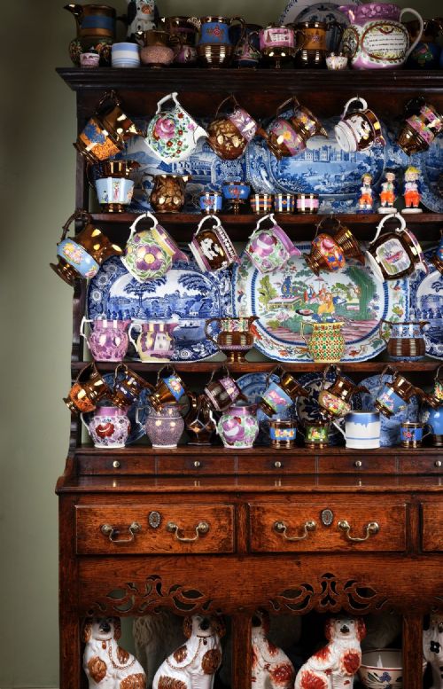 GEORGIAN WELSH OAK POTBOARD DRESSER - ADDITIONAL PHOTO 2