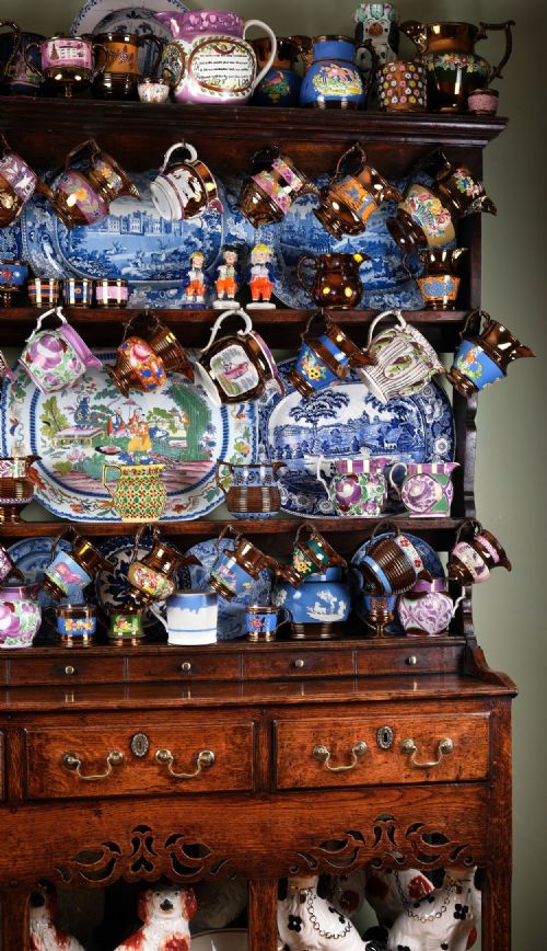GEORGIAN WELSH OAK POTBOARD DRESSER - ADDITIONAL PHOTO 3