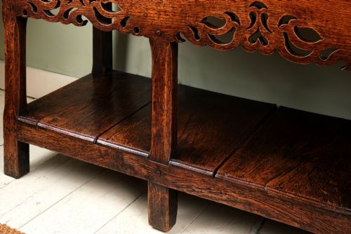 GEORGIAN WELSH OAK POTBOARD DRESSER - ADDITIONAL PHOTO 6