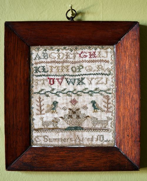 MINIATURE SILKWORK SAMPLER - ADDITIONAL PHOTO 1