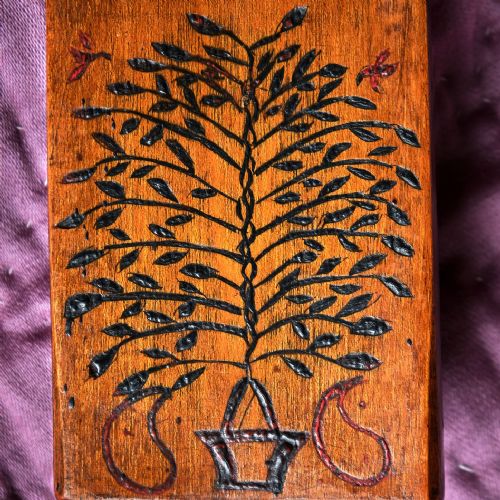 SMALL WELSH SYCAMORE LOVE SPOON - ADDITIONAL PHOTO 1