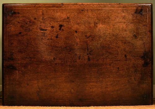 18TH CENTURY WELSH OAK INLAID SIDE TABLE - ADDITIONAL PHOTO 5