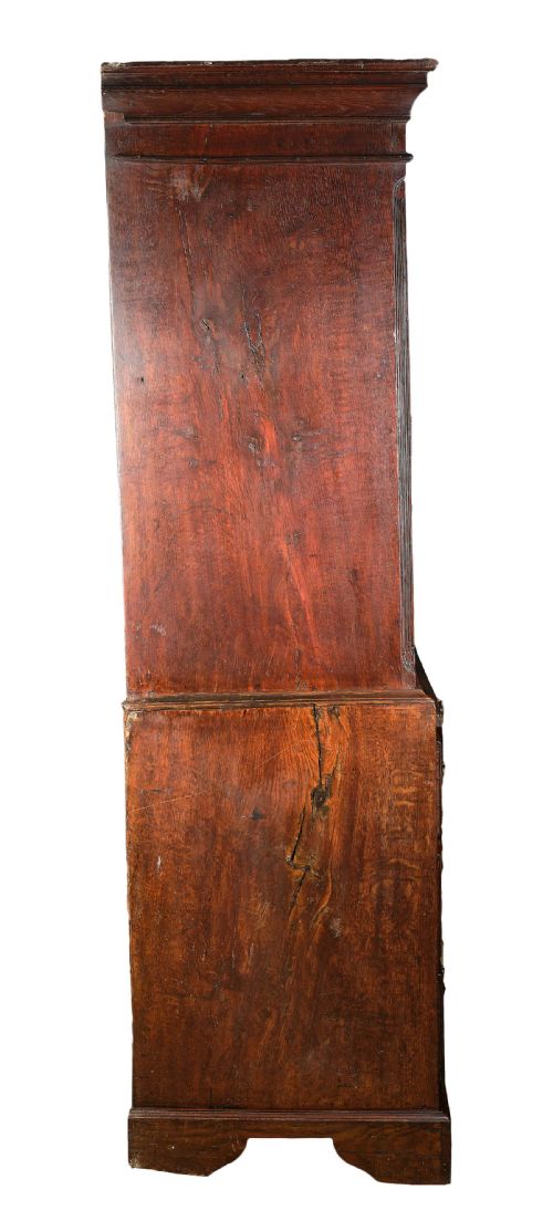 SMALL OAK AND INLAID CUPBOARD FROM CARDIGANSHIRE - ADDITIONAL PHOTO 3