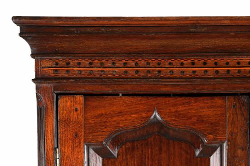 SMALL OAK AND INLAID CUPBOARD FROM CARDIGANSHIRE - ADDITIONAL PHOTO 4