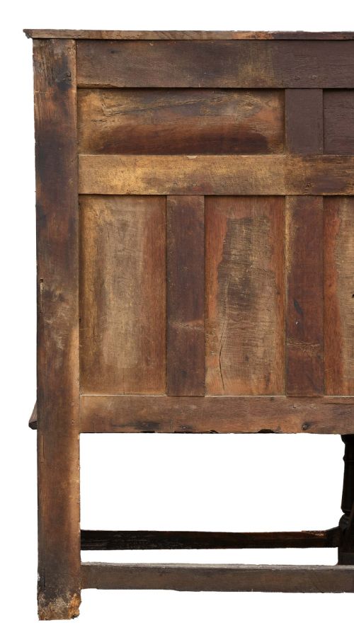 MAGNIFICENT WELSH HIGH BACK OAK SETTLE - ADDITIONAL PHOTO 3