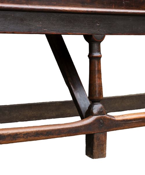 MAGNIFICENT WELSH HIGH BACK OAK SETTLE - ADDITIONAL PHOTO 7