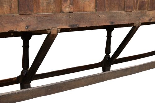 MAGNIFICENT WELSH HIGH BACK OAK SETTLE - ADDITIONAL PHOTO 8