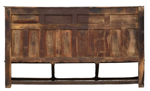 MAGNIFICENT WELSH HIGH BACK OAK SETTLE - ADDITIONAL PHOTO 9