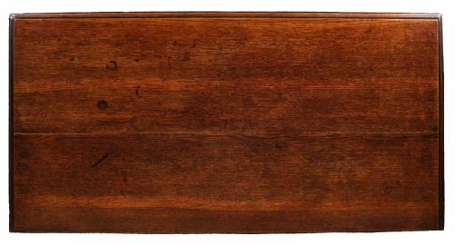 GEORGIAN OAK CHEST OF DRAWERS - ADDITIONAL PHOTO 5