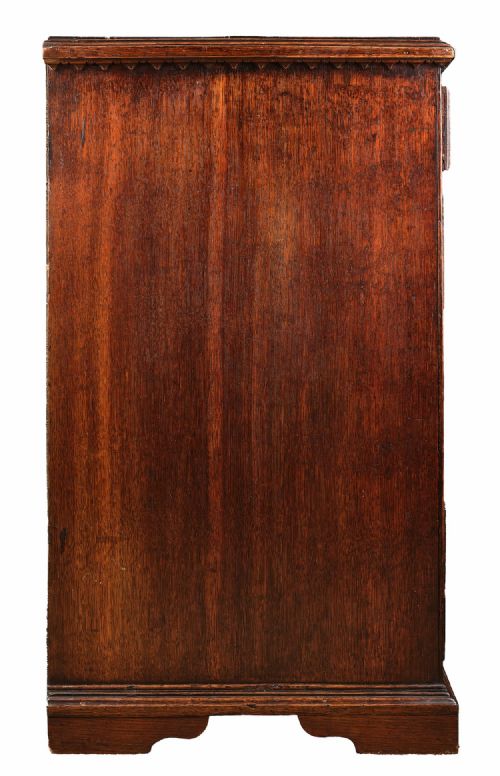 GEORGIAN OAK CHEST OF DRAWERS - ADDITIONAL PHOTO 6