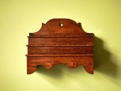 WELSH OAK SPOON RACK TEN SYCAMORE CAWL SPOONS - ADDITIONAL PHOTO 3