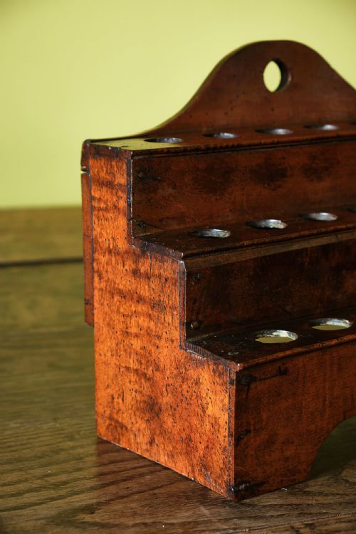 RARE SYCAMORE WELSH SPOON RACK - ADDITIONAL PHOTO 5
