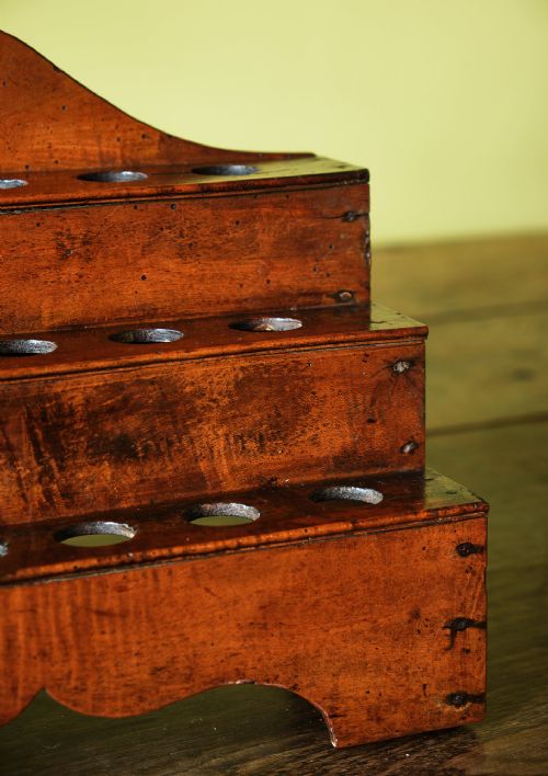 RARE SYCAMORE WELSH SPOON RACK - ADDITIONAL PHOTO 6