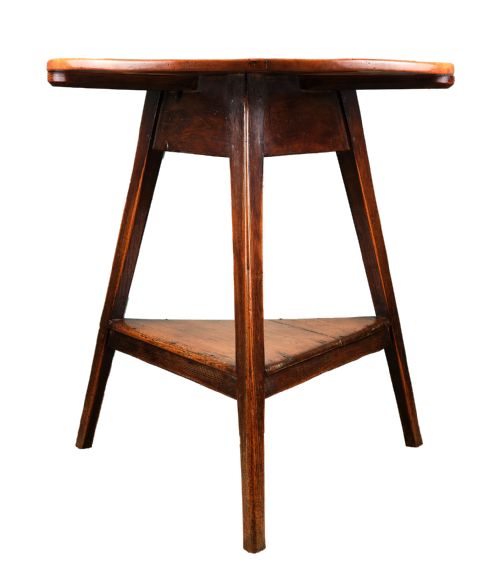 welsh sycamore topped cricket table - CATEGORY: ANTIQUE TABLES - DATED 18TH CENTURY