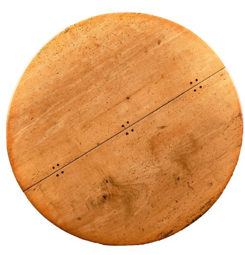 WELSH SYCAMORE TOPPED CRICKET TABLE - ADDITIONAL PHOTO 1
