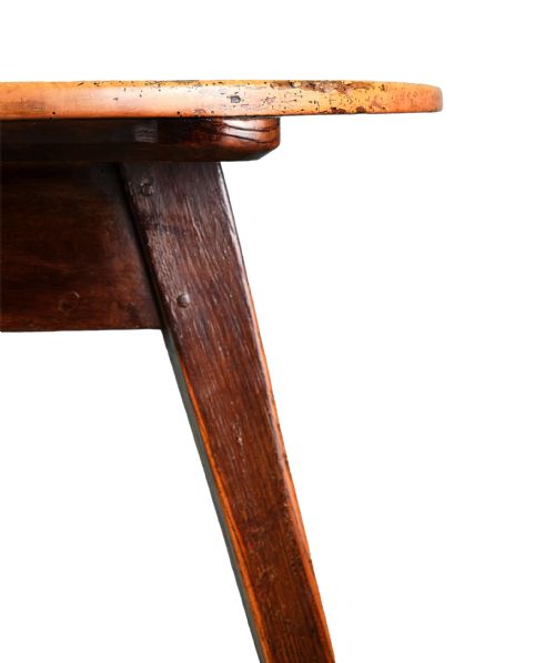 WELSH SYCAMORE TOPPED CRICKET TABLE - ADDITIONAL PHOTO 4