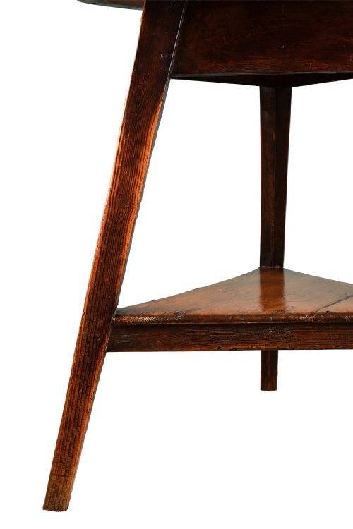 WELSH SYCAMORE TOPPED CRICKET TABLE - ADDITIONAL PHOTO 5