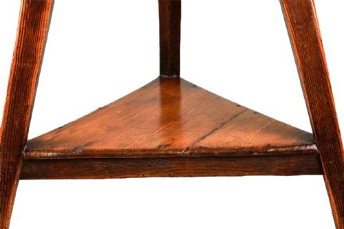 WELSH SYCAMORE TOPPED CRICKET TABLE - ADDITIONAL PHOTO 8