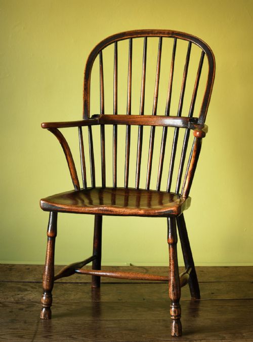 west country high back windsor chair - CATEGORY: ANTIQUE CHAIRS - DATED 1800