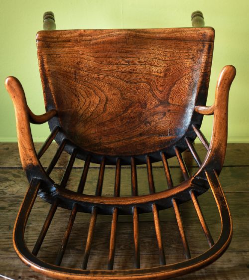 WEST COUNTRY HIGH BACK WINDSOR CHAIR - ADDITIONAL PHOTO 4