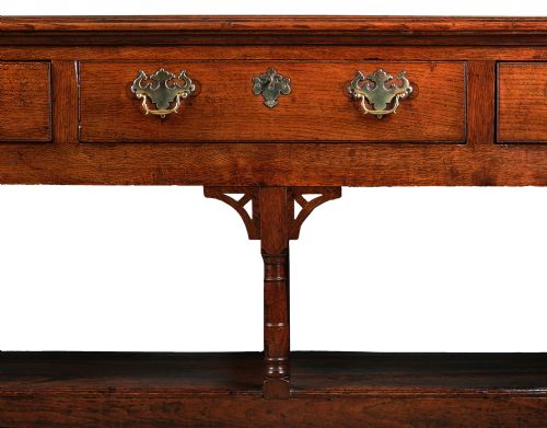 GEORGIAN OAK WELSH LOW DRESSER - ADDITIONAL PHOTO 1
