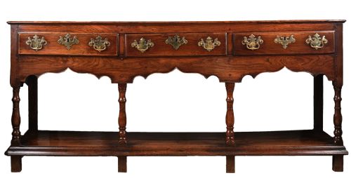 elegant welsh oak low dresser - CATEGORY: ANTIQUE SIDEBOARDS - DATED 18TH CENTURY