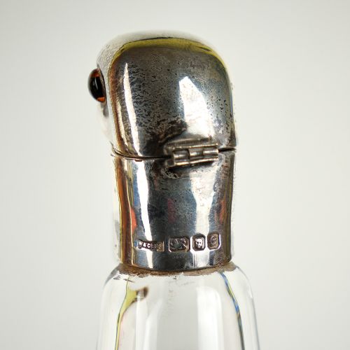 ASPREY SILVERMOUNTED NOVELTY PENGUIN DECANTER - ADDITIONAL PHOTO 4
