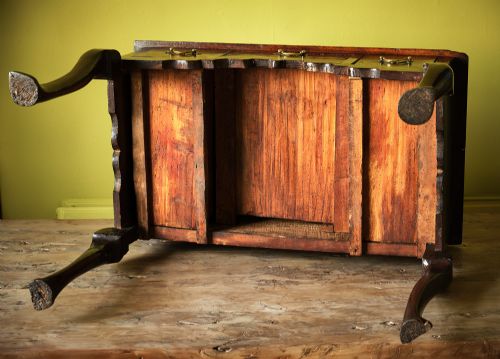 GEORGIAN OAK SIDE TABLE OR LOWBOY - ADDITIONAL PHOTO 3