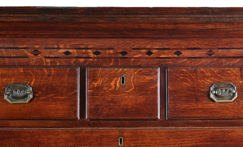 Splendid Oak Chest on Chest from Carmarthenshire View V
