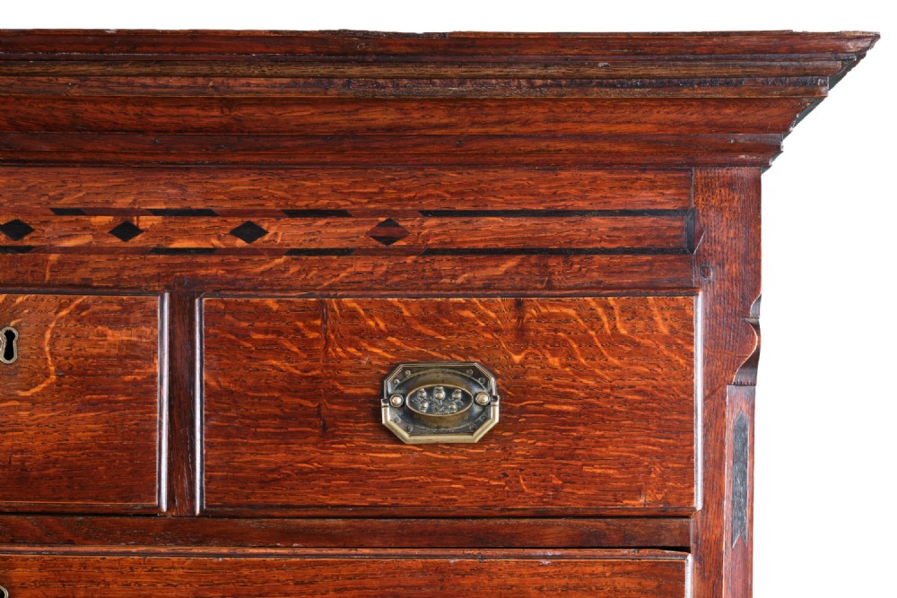 Splendid Oak Chest on Chest from Carmarthenshire View VI