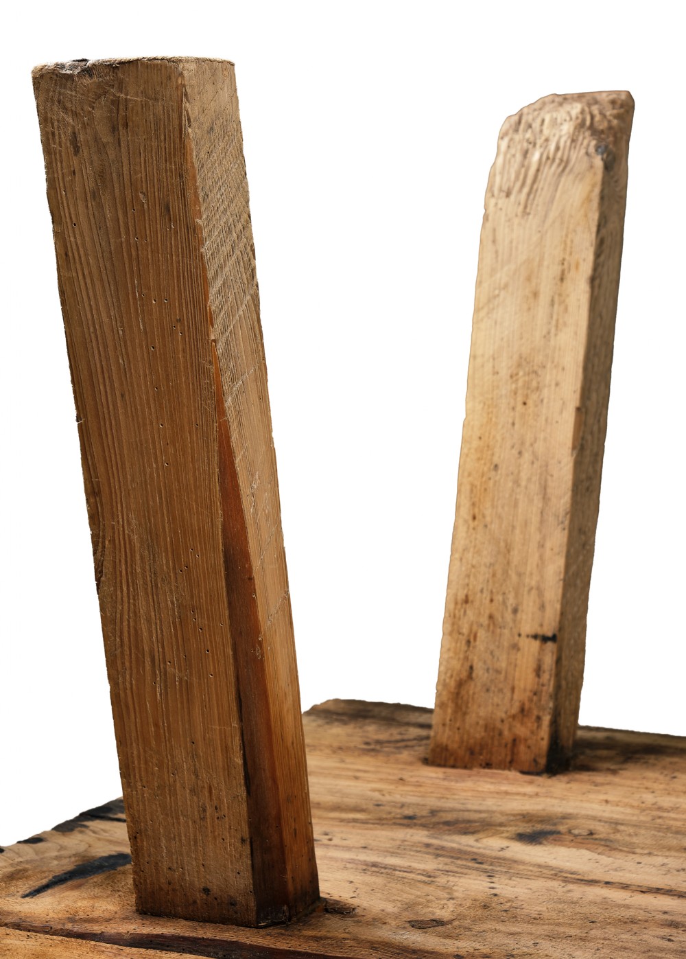 Welsh Pine Farm Bench View III