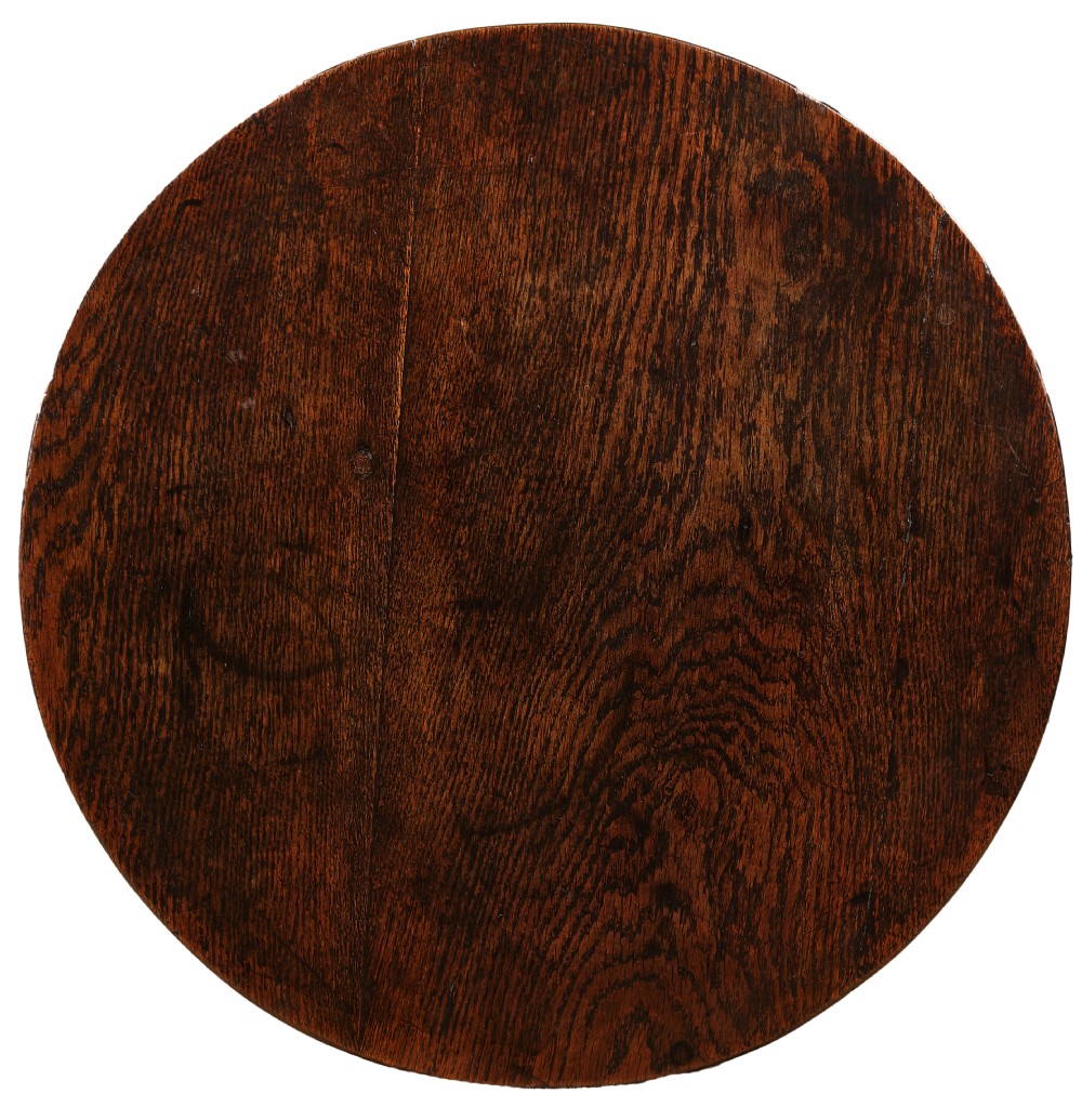 Georgian Oak Small Tripod Table View II