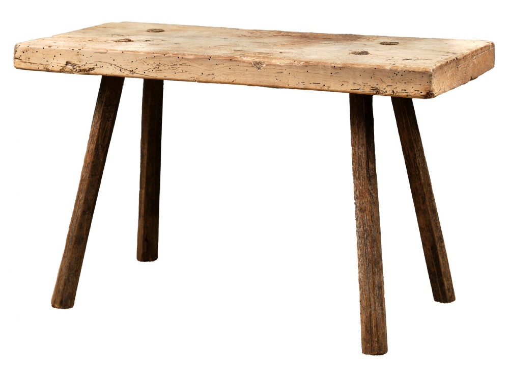 Primitive Welsh Stool