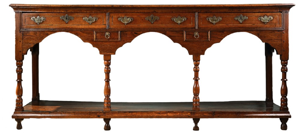 Glamorganshire Oak Low Dresser