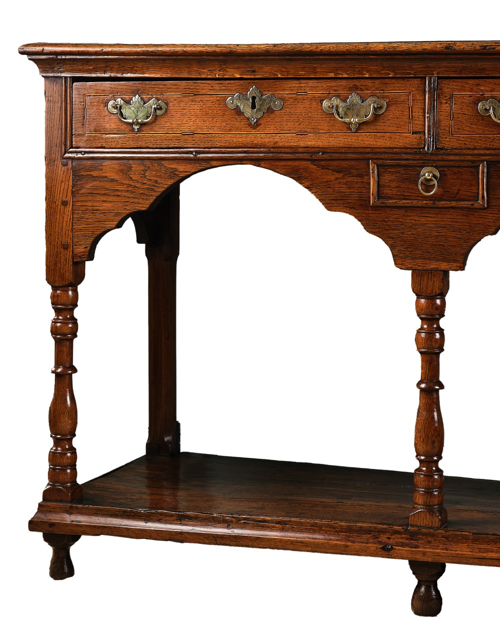 Glamorganshire Oak Low Dresser View III