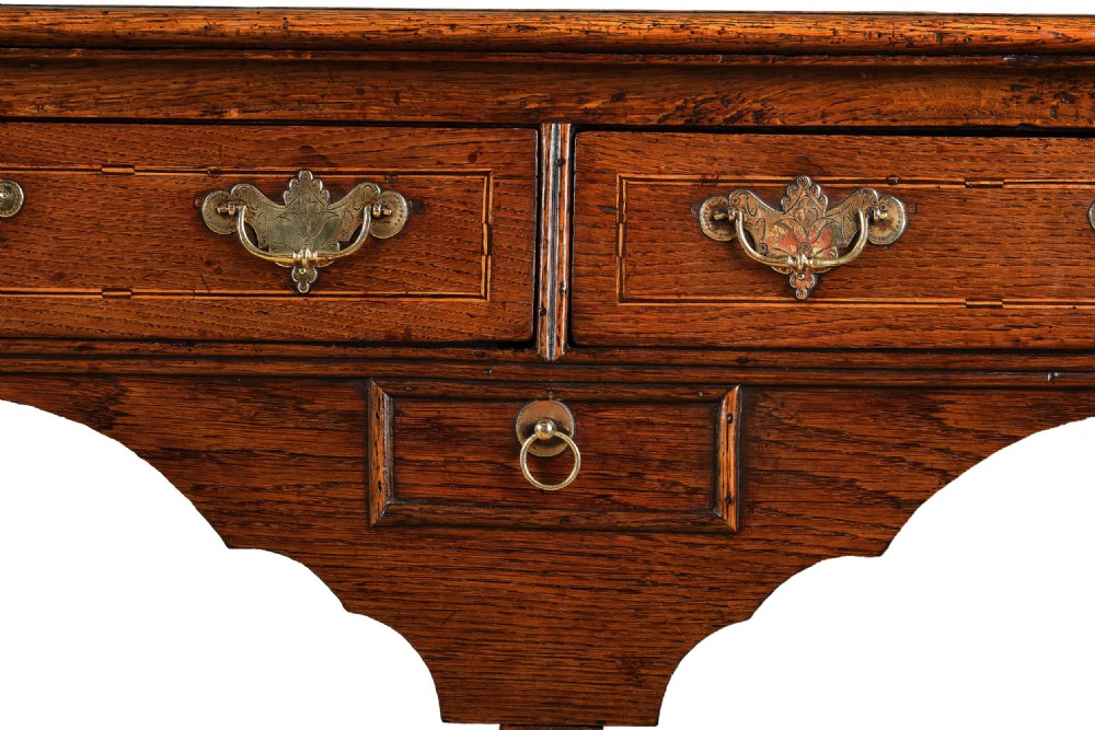 Glamorganshire Oak Low Dresser View IX